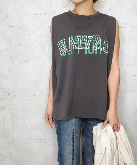 GALENA(ガレナ)　肩タックロゴＴｅｅ　70030-4105