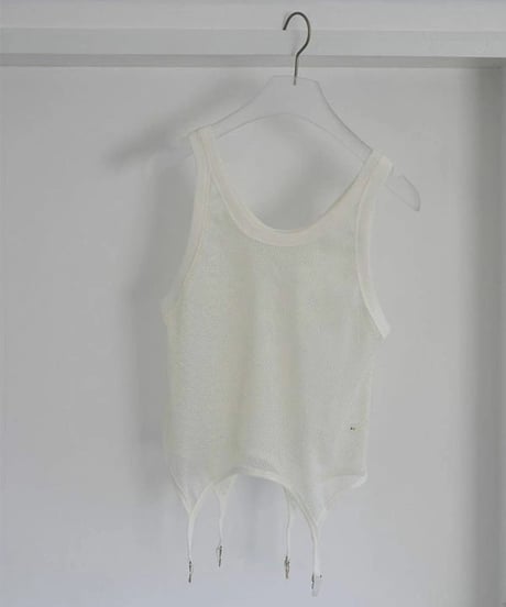 anuke アンヌーク  Vintage Mesh Tanktop 62610628 5月中旬発送予定