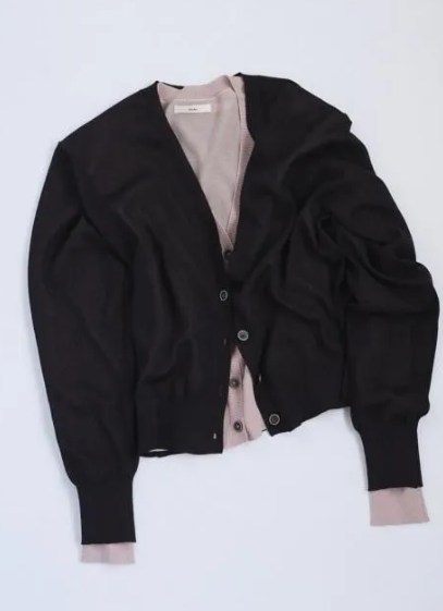 anuke アンヌーク Highgauge Sheer Cardigan 6261052 4月