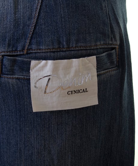 CYNICAL シニカル　サイドベルト付きワイドデニム　612-96017　2026NEWARIIVAL