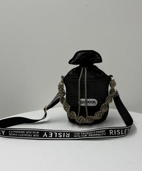 RISLEY　リズレー　OUTDOR　アウトドア　Basket mesh bag　バスケットメッシュバッグ（1740890）(R2501-BMB33)　2025SS送料無料