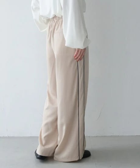 Buyer Select 　バイヤーズセレクト サイドライン サテンパンツ