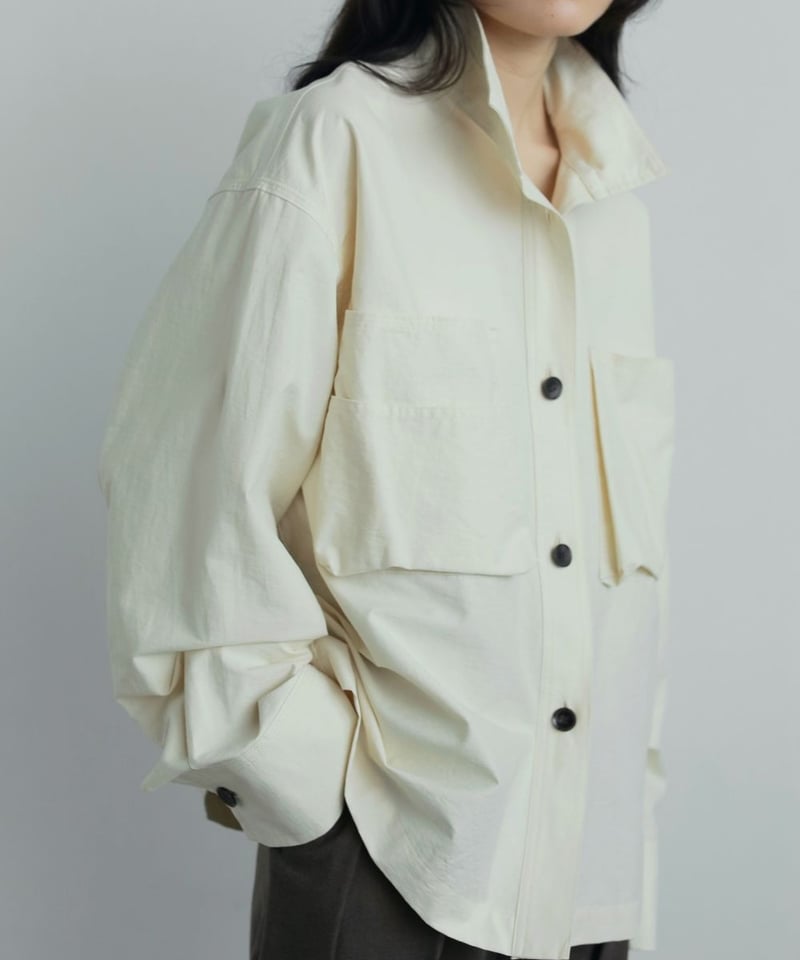 anuke アンヌーク Pocket Standcollar Shirts 62520408