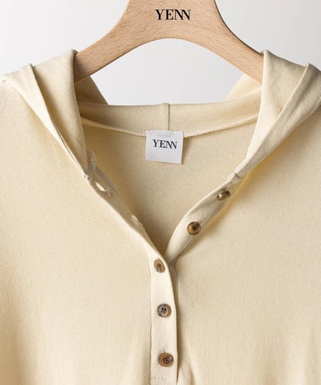 YENN　ヘンリーフーディロングT/Y　263-82085　(2026NEWARIIVAL)