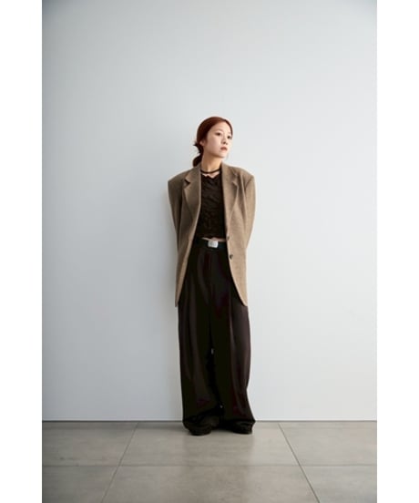anuke アンヌーク Twill Satin Pants 62620708