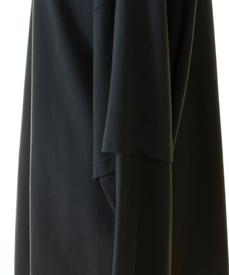 cafune カフネ PASSIONE パシオーネ ROBE　ローブ 袖レイヤード風　重ね着風　無地ロンTEE　435977