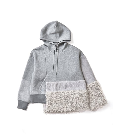 AULA AILA　アウラアイラ　BOA MIX HOODIE　ボアミックスフーディー　1244-08016 10/27インスタライブ