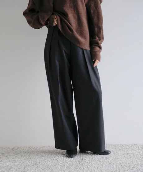 anuke アンヌーク Tuck Wide Pants 62520724