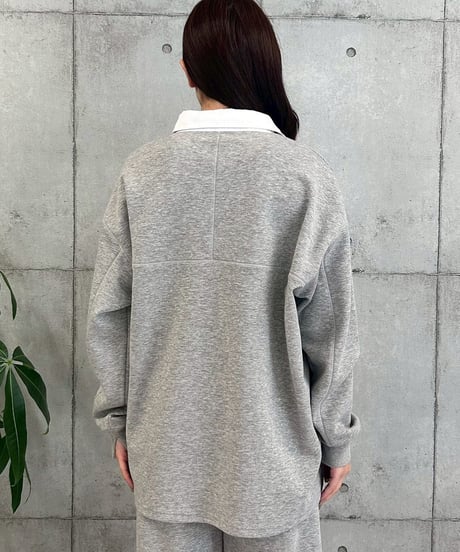 ROSIEE　ロージー シャツレイヤード風スウェット R780342 2026NEWARIIVAL
