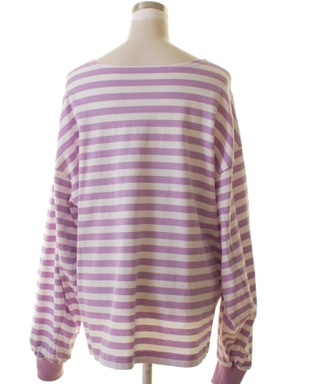 cafune カフネ PASSIONE パシオーネ ROBE　ローブ　ボーダー柄ロンTシャツ　535970　2026NEWARIIVAL