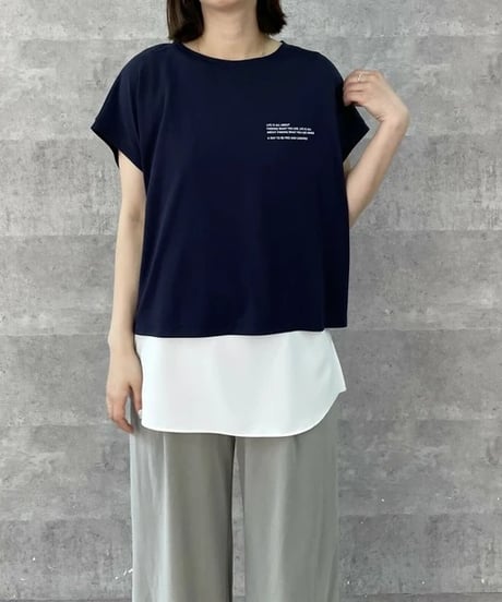 Anna Kerry　アンナケリー　スモールロゴトップス　27252905　2025夏物新作