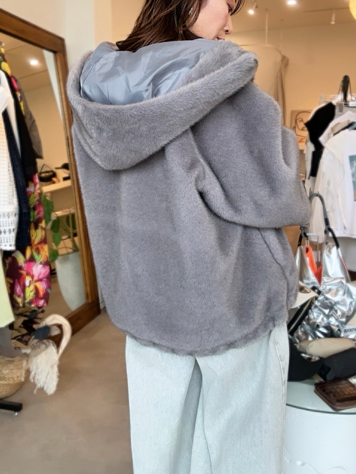 FORME エコファーブルゾン★ノベルティ付き★ 東原亜希 FORME 2024 フォルム エコファーブルゾン