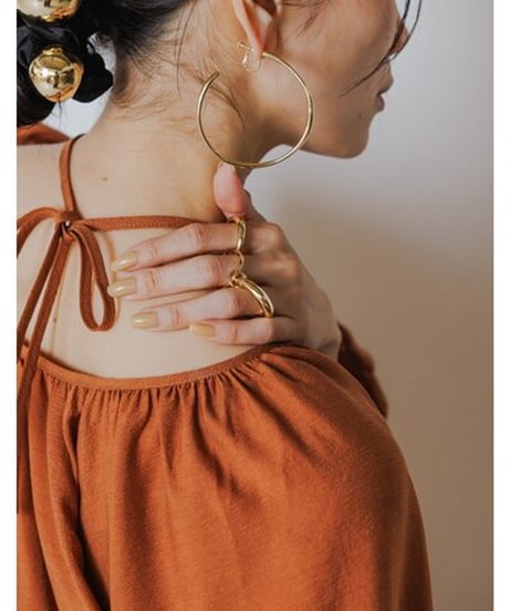 CHIGNON　シニヨン　ビッグフープearring　　0053-416SH