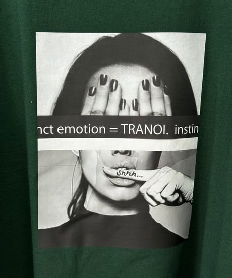 TRANOI.　トラノイ　FACE WIDE TEE 240J226