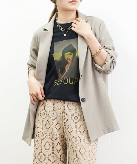 SEVEN SENSE セブンセンス　SEVENDAYS　グラフィックプリントTee　1260153　2026NEWARIIVAL