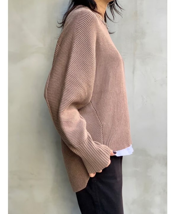 flamingo firm フラミンゴファーム ドルマン袖ニット 330129 | Deargo