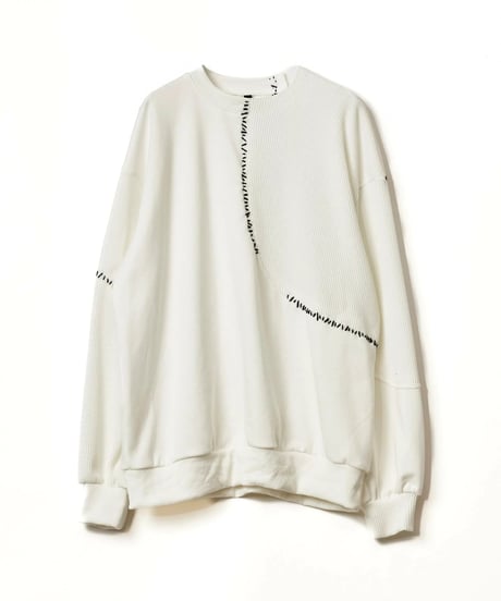 AULA AILA　アウラアイラ　ステッチデザインプルオーバー　STITCH DESIGN PULLOVER　1253-08027　本州送料無料！