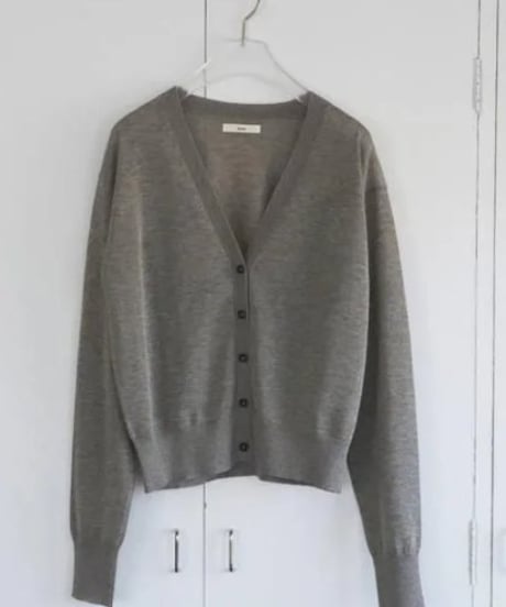 anuke アンヌーク Highgauge Sheer Cardigan 6261052 4月中旬～5月中旬発送予定