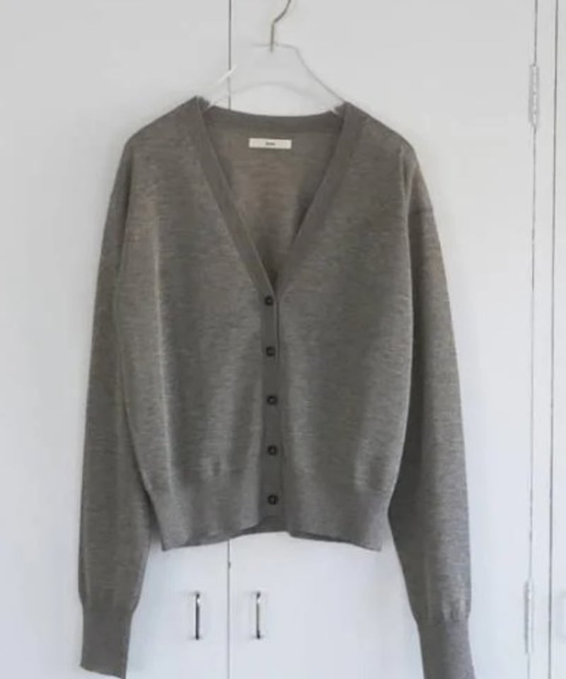anuke アンヌーク Highgauge Sheer Cardigan 6261052 4月