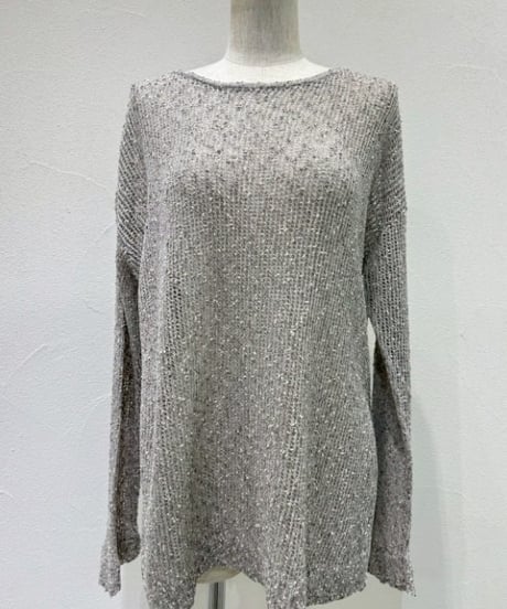 CYAN TOKYO　シアン トウキョウ　ネップメッシュニットTOPS 601461