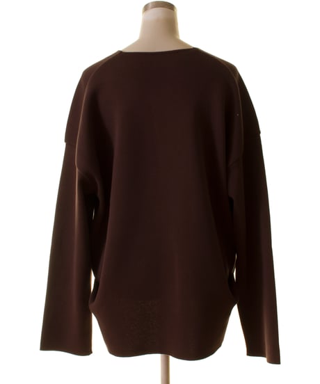 cafune カフネ PASSIONE パシオーネ ROBE　ローブスウェットVネックニットPO　4535981