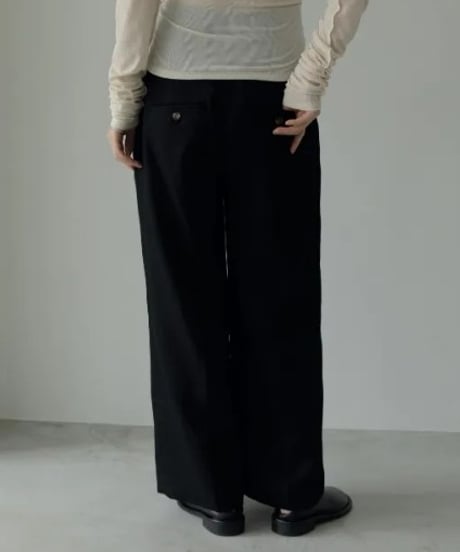 anuke(アンヌーク) Reha. Tuck Wide Pants マタニティーパンツ 72410701月中旬発送予定　本州送料無料！