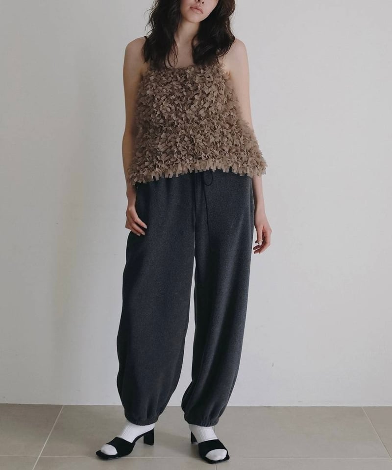 anuke アンヌーク Squaretoe Velour Mule 62611027 | De
