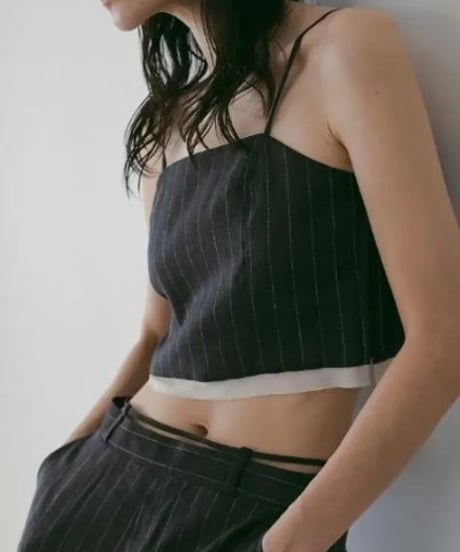 anuke アンヌーク Linen Compact Camisole 62610409 本州送料無料！3月中旬～4月中旬発送予定
