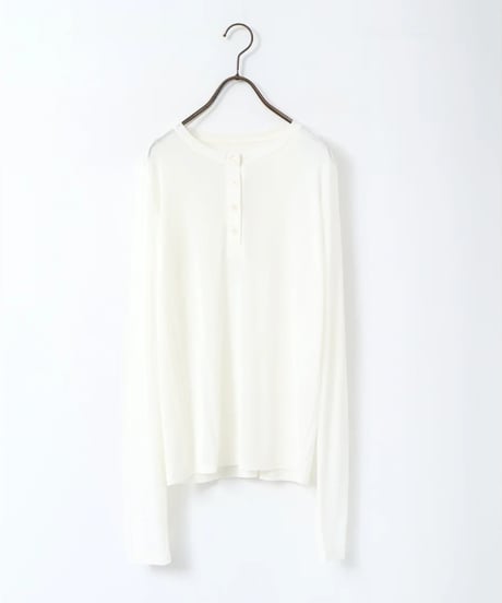 hunch ハンチ ヘンリーネック レイヤードシアートップス WAS7131 2026NEWARIIVAL
