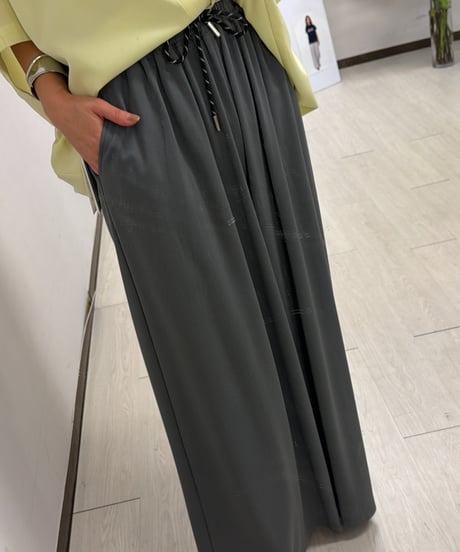 MARIED'OR マリードール　レーヨンナイロンストレッチウエストゴムパンツ　25493