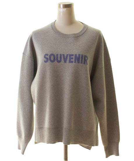 SOUVENIRロゴラメニット2025SS
