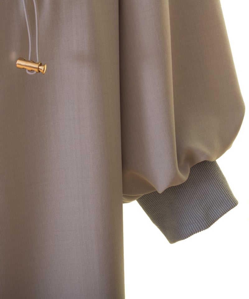 Dignite collier コート Dignite collier - 異素材ニットコート カーキ | ravii ONLINE STORE