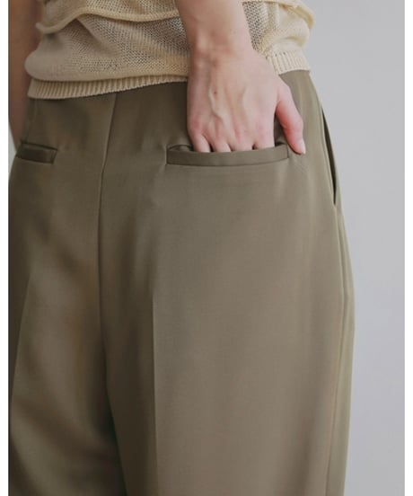 anuke アンヌーク Twill Satin Pants 62620708
