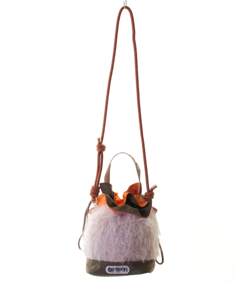 RISLEY OUTDOOR　Bucket fur bag RISLEY OUTDOOR Bucket fur bag Look for Less: Grey Fur Bucket Bags