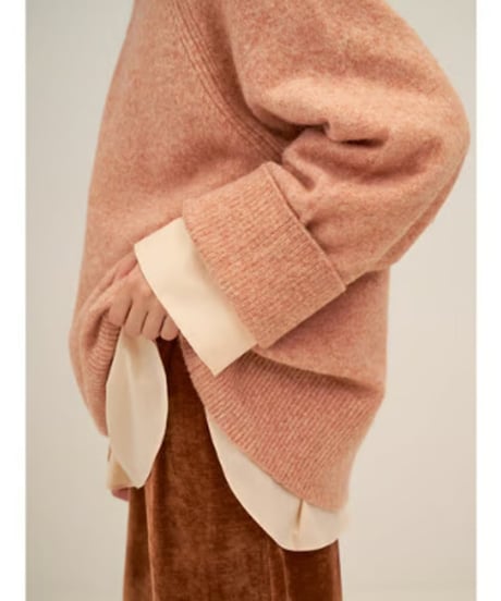 YENN イエン　ALPACA MIX SWEATER