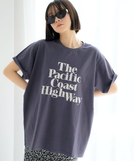 Ungrid (アングリッド) ヴィンテージウォッシュロゴビッグTee 1124227390