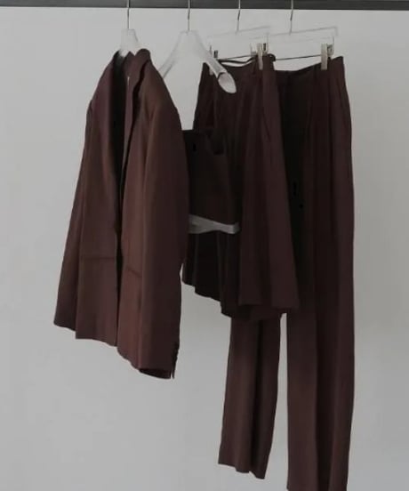 anuke アンヌーク Linen Tuck Pants 62610706 本州送料無料！3月中旬～4月中旬発送予定