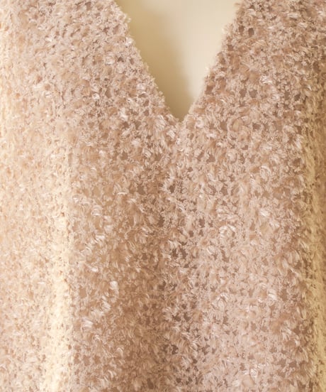 Cafune　カフネ　フェザーベスト  feather vest545915 本州送料無料！
