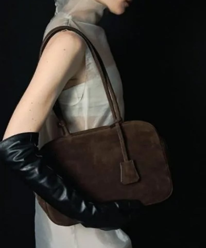 Ecoleather Boston Bag anuke 最終価格 anuke / アンヌーク Ecoleather Boston Bag☆ 25秋冬 62521018