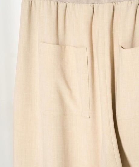 YENN イエン   WAIST RIB WIDE PT Y252-31051