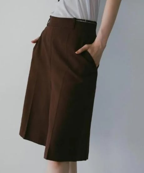anuke アンヌーク Linen Half Pants 62610705 本州送料無料！3月中旬～4月中旬発送予定