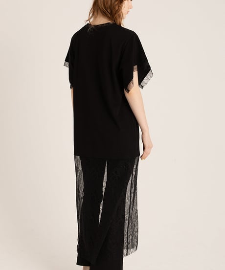 AULA AILA　アウラアイラ　マーブリングプリントチュニック　MARBLING PRINT TUNIC　1251-08054　2025春夏物新作　本州送料無料
