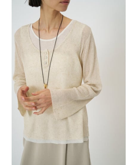 CHIGNON　シニヨン　タンクレイヤード KNIT9561-089GS 2026NEWARIIVAL