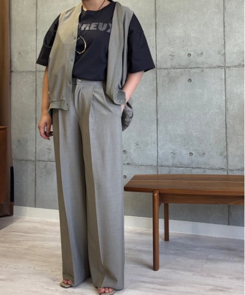 チャックパンツ Never mind the XU / Chikashitsu+｜【SYCKLI】facepocket pants