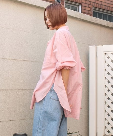 Ungrid - 新品タグ付き アングリッド シャツ アングリッド Ungrid サイドスリットチェックシャツ （オレンジ