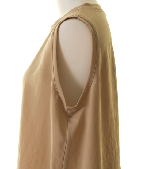 Dignite collier　ディニテコリエ ストレッチシフォンノースリーブBL 80255301