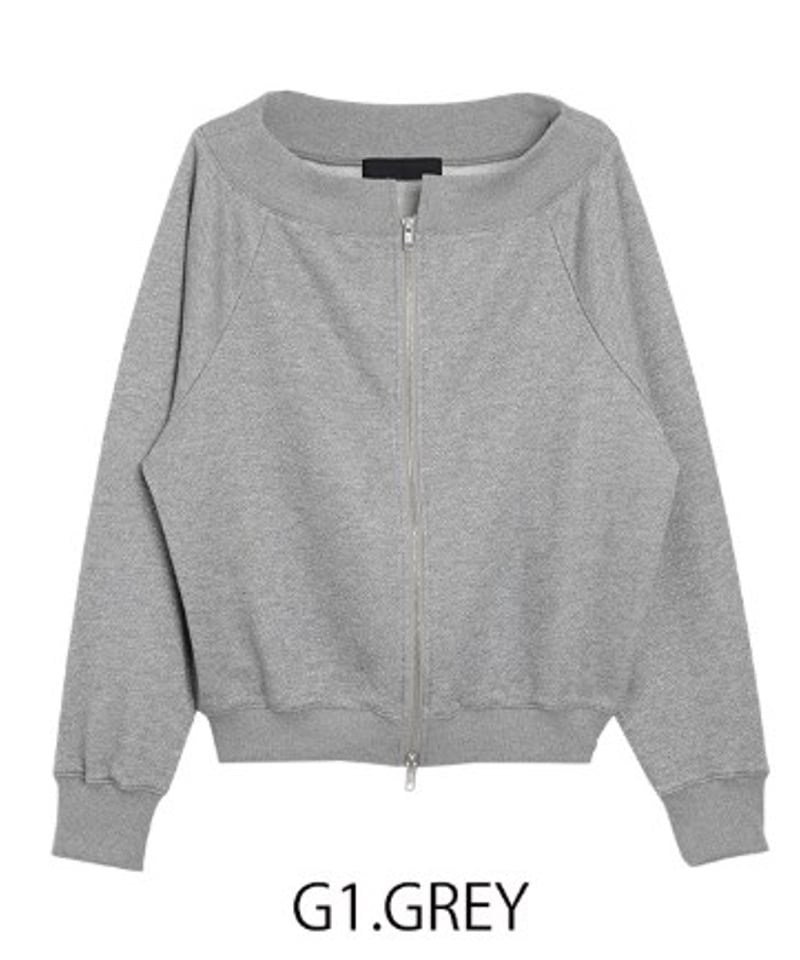 MICALLE MICALLE ミカーレミカーレ スウェットクロップドブルゾン