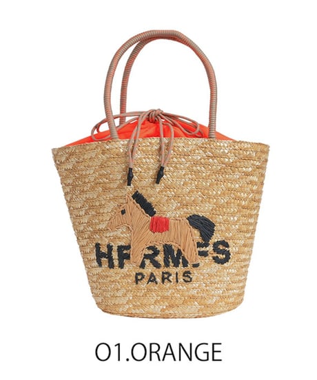 Account アカウント　カゴバッグ　LARGE BASKET BAG MAB100GEB 22-4392G【Lサイズ】　4月納品