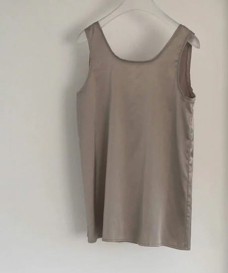 anuke アンヌーク Satin Uneck Tops 62610405 5月中旬発送