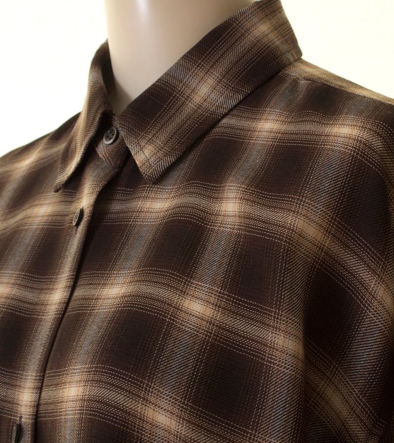 PASSIONE パシオーネ オンブレチェックシャツ536911 本州送料無料